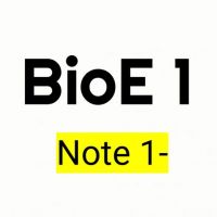 Cover - BioE 1 ILS Einsendeaufgabe Note 1-