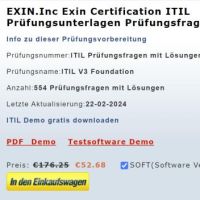Cover - EXIN.Inc Exam ITIL Prüfungsfragen IT-Prüfungsvorbereitung