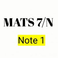 Cover - MatS 7/N ILS Einsendeaufgabe Note 1