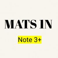 Cover - MATS 1N ILS Einsendeaufgabe Note 3+