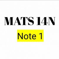 Cover - MATS 14N ILS Einsendeaufgabe Note 1