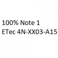 Cover - 100% Note 1,00  ILS ETec 4N-XX03-A15