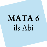 Cover - Einsendeaufgabe _ MATA 6  _ Note 1,0 _ ils Abitur _  MATA 6 / 0516 / K06